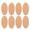 20pcs Unfinished Wood Cutouts - Oval & Round Shapes for DIY Crafts, Wedding, Christmas Ornaments & Gifts